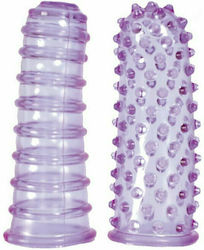 Seven Creations Clitofing Vibrator Finger 8cm Purple