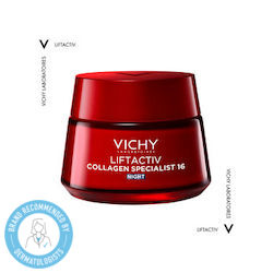 Vichy Liftactiv Collagen Specialist Συσφικτική Κρέμα Νυκτός 50ml