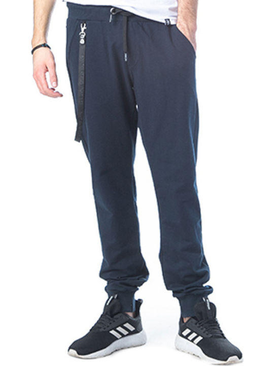 Paco & Co Men's Sweatpants with Rubber Blue