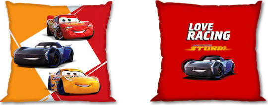 Dimcol Kinder Wurfkissen Cars 20 Beidseitiges 40x40cm