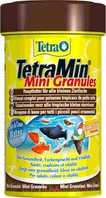 Tetra TetraMin Mini Tropical Fish Food Granules 100ml 45gr