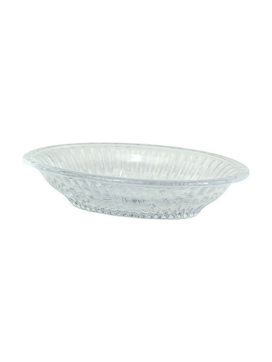 Dimitracas Quartz Spirella Glass Soap Dish Countertop Transparent Γυάλινη
