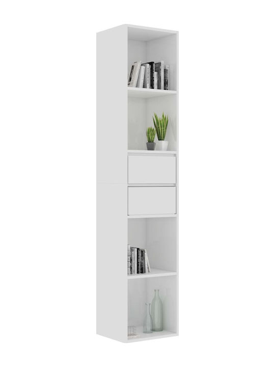 Bookcase White 36x30x171cm