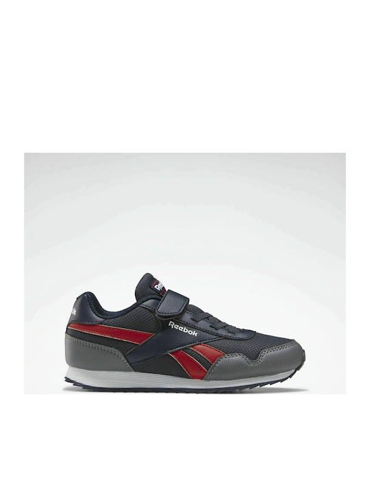 Reebok Kinder-Sneaker Royal Classic Jogger Collegiate Navy / Cold Grey 5 / Vector Red