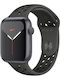 Apple Watch SE Nike Aluminiu 44mm Rezistent la apă cu pulsometru (Anthracite Black)