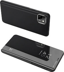 Powertech Clear View Buchen Sie Kunststoff Schwarz (Xiaomi Mi 10 Lite) MOB-1514