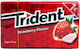 Trident Chewing gum with Φράουλα Flavour Sugar Free 23.8gr