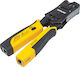 Intellinet Netzwerksteckerpresse , R, J, 1, 2, , R, J, 1, 1, , R, J, 4, 5, , , R, J, 2, 2, mit Abisolierer (Länge 180mm)