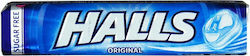 Halls Candies Original with Μέντα Flavour Sugar Free 32gr