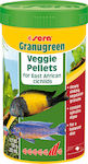 Sera Granugreen Cichlid Food Granules with Spirulina 250ml