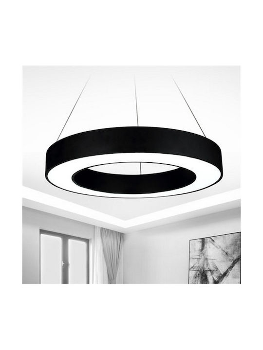 Atman Siena Ceiling Light Black LED 60cm