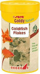 Sera Goldy Nature Goldfish Food Flakes with Spirulina 250ml