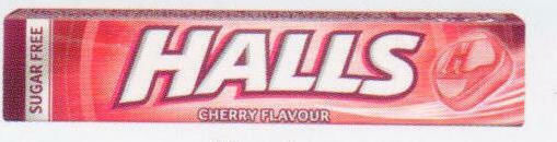 Halls Cool mit Geschmack Kirsche Ohne Zuckerzusatz 20Stück 33.5gr