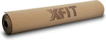 X-FIT Στρώμα Γυμναστικής Yoga/Pilates Καφέ (173x61x0.5cm)