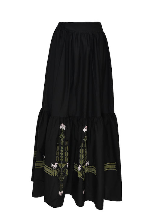 DEVOTION SKIRT WITH EMBROIDERY - 0201.314G