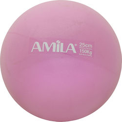 Amila Mini Μπάλα Pilates 25cm 0.18kg σε Ροζ Χρώμα