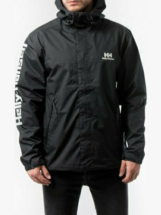YU Ervik Winter Jacke Wasserdicht Schwarz