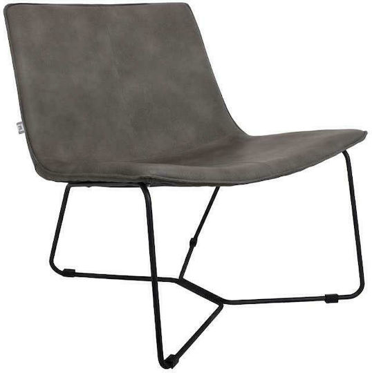 Πολυθρόνα 1239 67.5x49.5x73cm Γκρι Πολυθρόνα 1239 67.5x49.5x73cm Γκρι