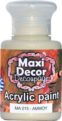 Maxi Decor Ακρυλικό Χρώμα Nisip 60ml 1buc MA015