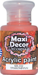 Maxi Decor Ακρυλικό Χρώμα Χρώμα Decoupage 60ml