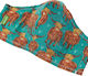 Eco Chic Face Cover Teal Highland Cow 1τμχ