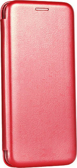 Elegance Buchen Sie Synthetisches Leder Rot (Galaxy Note 20 Ultra)