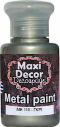 Maxi Decor Metallic Color Paint Decoupage Gray ...