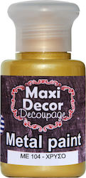 Maxi Decor Metallic Color Paint Decoupage Gold ...