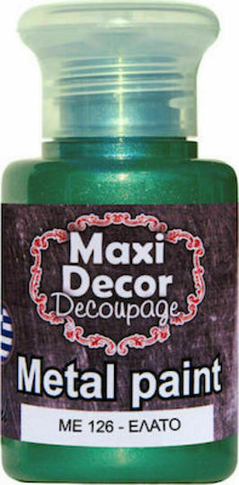 Maxi Decor Metallic Color Paint Decoupage Gold 60ml