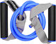 Pegasus Resistance Band Gymtube Moderate with Handles Blue 0.06m