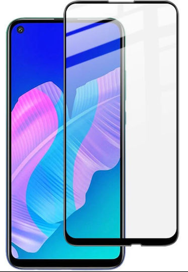 YSY Schutzglas 9D Vollkleber Vollflächig gehärtetes Glas (Huawei P40 Lite E)