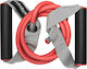 Pegasus Resistance Band Gymtube Very Hard with Handles Red 0.06m