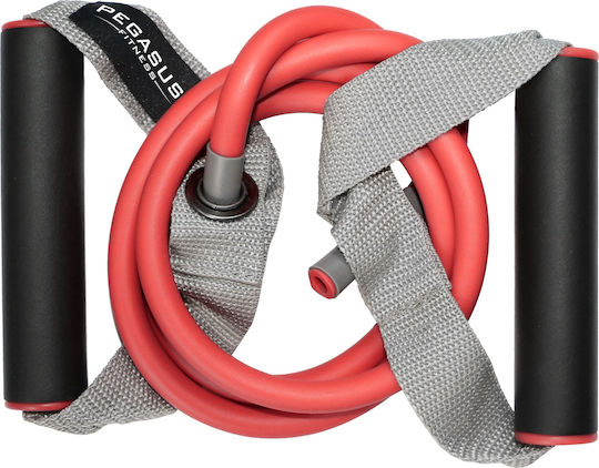 Pegasus Resistance Band Gymtube Very Hard with Handles Red 0.06m