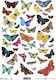 ITD Collection Hârtie de Orez "Butterflies" Hâr...