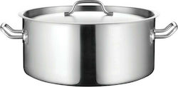 GTSA Stainless Steel Pressure Cooker Capacity 19lt with Diameter 40cm and Height 15cm.