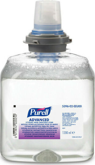 Purell Advanced Hygienic Hand Sanitising Foam Schaumstoff mit antiseptischer Wirkung 1.2Es 1Stück 5396-02-EEU00
