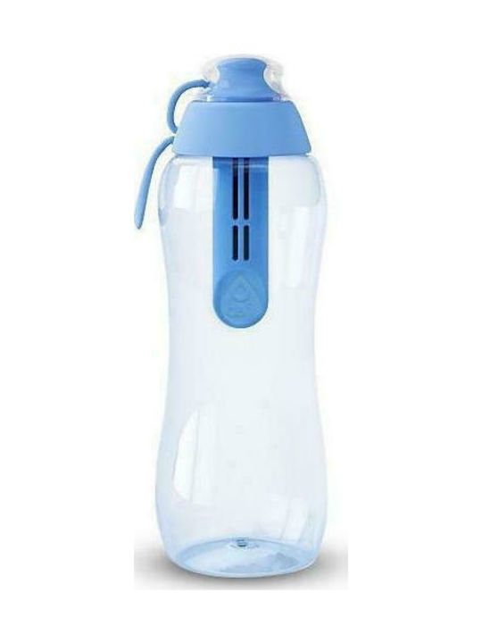 Dafi Plastic Water Bottle with Mouthpiece and Filter 300ml Transparent