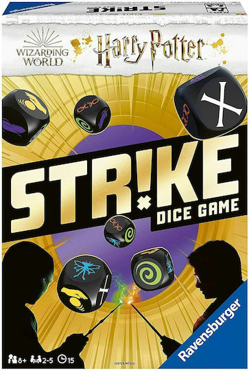 Brettspiel Harry Potter Strike Dice Game für 2-5 Spieler 8+ Jahre (EN) Ravensburger