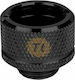 Thermaltake Pacific G1/4 PETG Tube 5/8” (16mm) OD Adapter Fittings Μαύρο