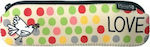 Aquarupella Pencil Case Barrel with 1 Compartment Multicolored