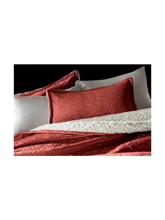 Guy Laroche Ristretto Сет Калъфки за Възглавници Оксфорд Шити Rosso 50x70см.