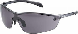 Bolle Silium+ Safety Glasses with Gray Tint Lenses