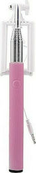 44008 Selfie-Stick mit 3.5mm Kabel Rosa 4784 44008 Selfie-Stick mit 3.5mm Kabel Rosa 4784