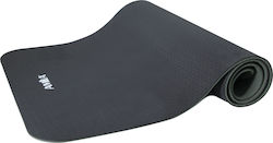Amila Yoga/Pilates Mat Black (173x60x0.8cm)
