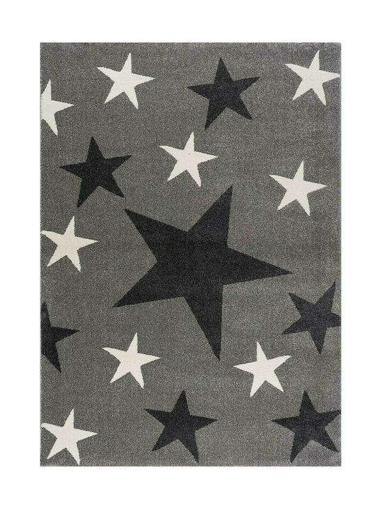 Παιδικό Χαλί Αστέρια 160x230cm 1925 Star Light Grey Dark Grey
