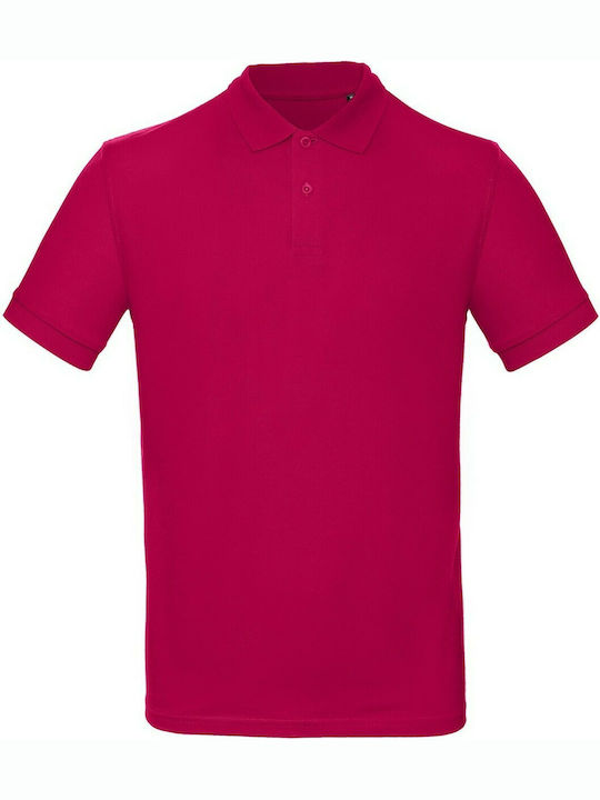 B&C Inspire Men's Short Sleeve Promotional T-Shirt Sorbet