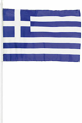 Flag of Greece with Stake 45x32cm