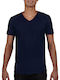 Gildan 64V00 Werbe-T-Shirt in Marineblau Farbe 64V00-032