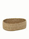 Espiel Brotkorb Geflecht Braun 26x16x8cm