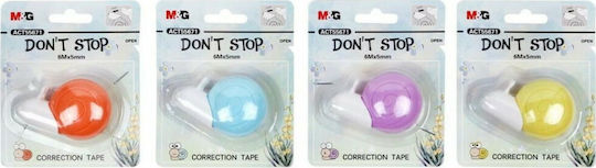 M&G Don't Stop Correction Tape (Μiscellaneous colours) 1pcs